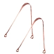 GUBB TONGUE CLEANER COPPER WITH HANDLE-YSL583-sm