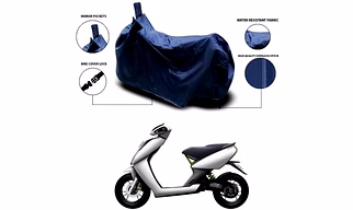 blue bike body cover