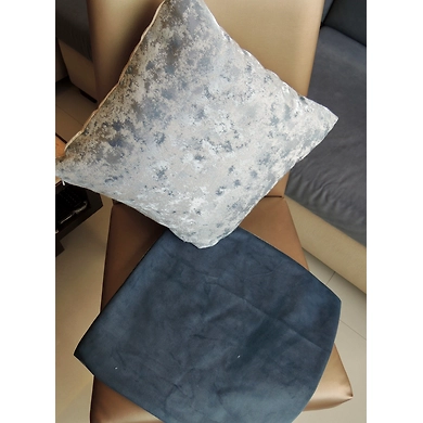 Blue abstract cushion cover-1