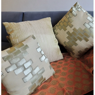 Brick pattern cushion cover-16-1