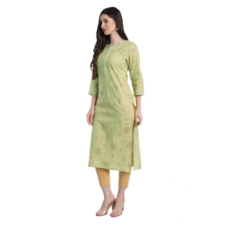 Green Daily Wear Only Kurti-L-1