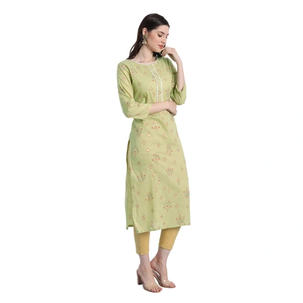 Green Daily Wear Only Kurti-M-2