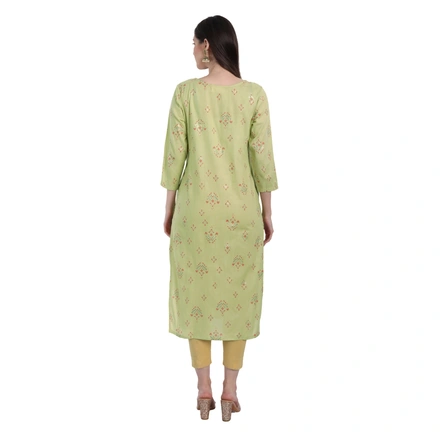 Green Daily Wear Only Kurti-L-4