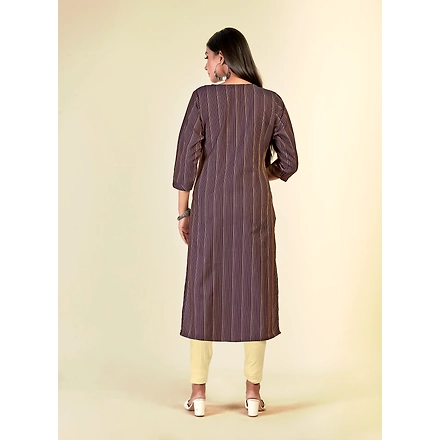 Cotton Daliy Wear Embroidery Kurti-M-3