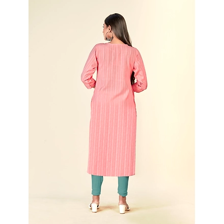 Rayon Daliy Wear Embroidery Kurti-XXL-1