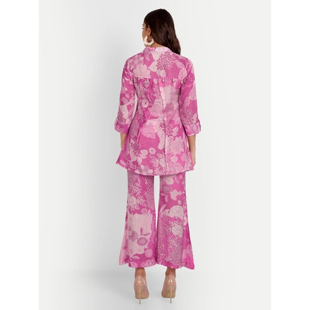 Pure Muslin Co-Ord Sets With Digital Print-M-3