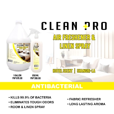 Clean Pro Air Freshener And Linen Spray Hotel Shng-Rla Scent-HH10-SH-02
