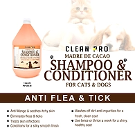 Clean Pro Madre de Cacao Dog And Cat Shampoo And Conditioner Gallon