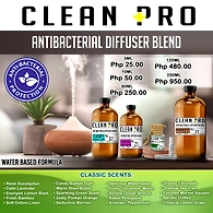 Clean Pro Antibacterial Diffuser Blend Soft Cotton Linen Scent