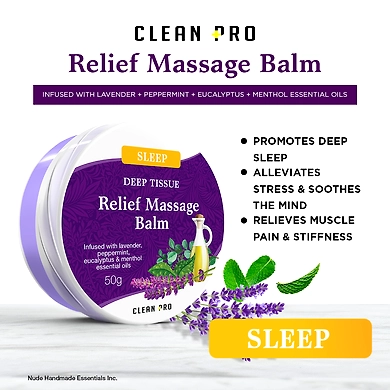 Clean Pro Relief Massage Balm Sleep 50G-BC02-09