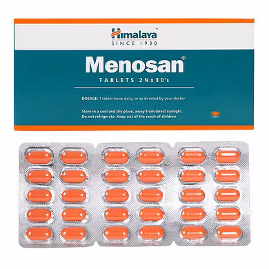 HIMALAYA MENOSAN TABLETS 2N X 30'S-CP125