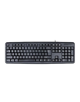 LAPCARE Alfa Keyboard 3 with Adjustable Kickstand, Capslock Indicator, USB 2.0 (Black)