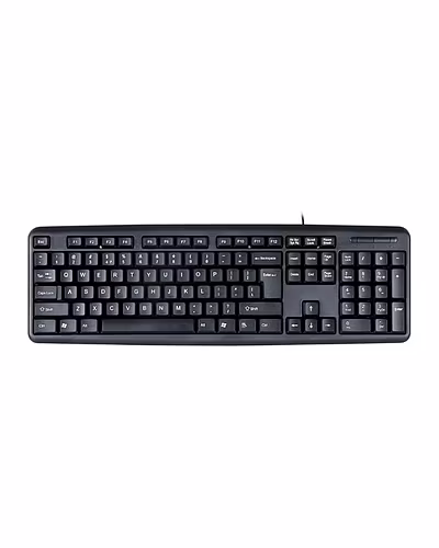 LAPCARE Alfa Keyboard 3 with Adjustable Kickstand, Capslock Indicator, USB 2.0 (Black)-ALFA01