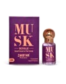 Zaibtan MUSK concentrated apparel pocket attar for men and women Floral Attar (Musk)