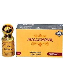 Zaibtan MILLIONAIR ATTAR 10ML pocket attar for men and women Floral Attar (Natural)