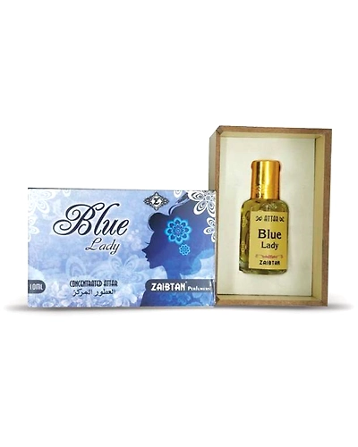 Zaibtan Blue lady concentrated apparel pocket attar for women Floral Attar (Natural)-Blueladyattar