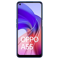 Oppo A55 (Rainbow Blue, 4GB RAM, 64GB Storage)