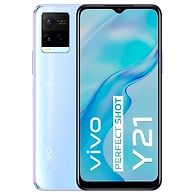 Vivo Y21 ( Pearl White, 4GB RAM, 64 GB STORAGE )