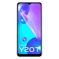 Vivo Y20T (Purist Blue, 6GB RAM, 64GB Storage) 