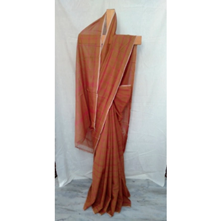 Bobbili Natural Dye Cotton Saree-HWNDFCS013