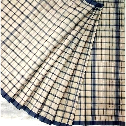 Bobbili Natural Dye Cotton Saree-HWNDFCS033