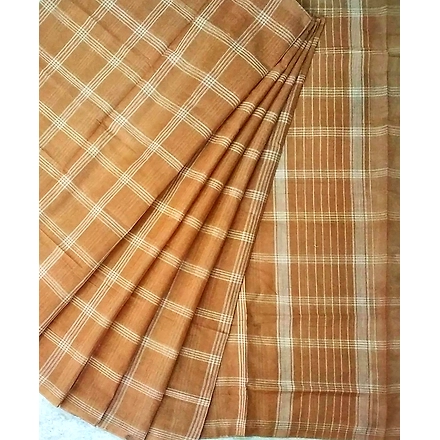 Bobbili Natural Dye Cotton Saree-HWNDFCS025