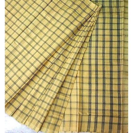 Bobbili Natural Dye Cotton Saree-HWNDFCS026