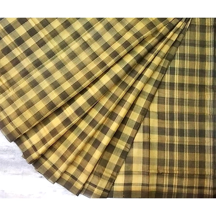 Bobbili Natural Dye Cotton Saree-HWNDFCS028