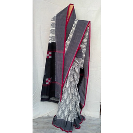 Cotton Ikat Saree-ABCIS005