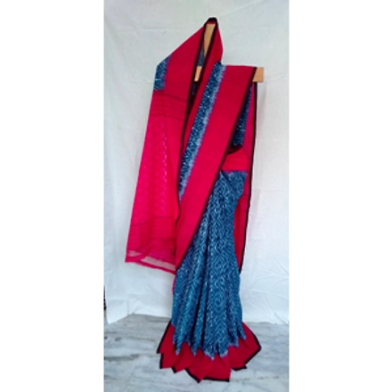 Cotton Ikat Saree-ABCIS009