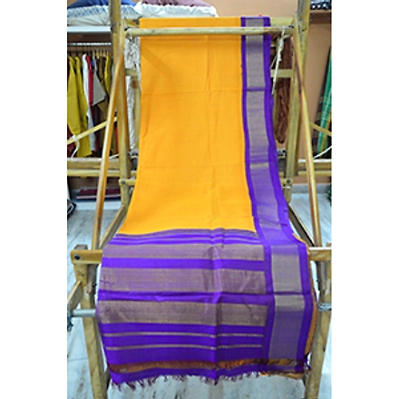 Gadwal Cotton Kuttu Saree-ABGKCS002