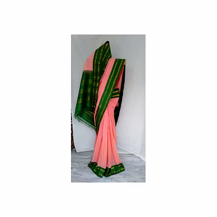 Gadwal Cotton Kuttu Saree-ABGKCS019