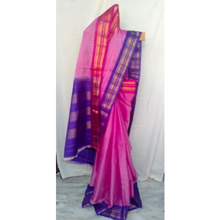 Gadwal Cotton Kuttu Saree-ABGKCS009