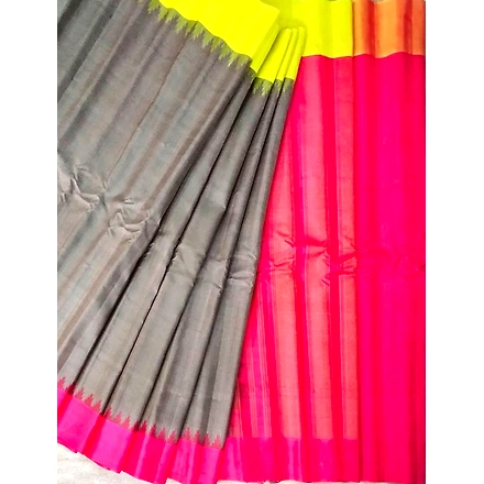 Gadwal Kuttu Pure Silk Saree-ABGKSS027