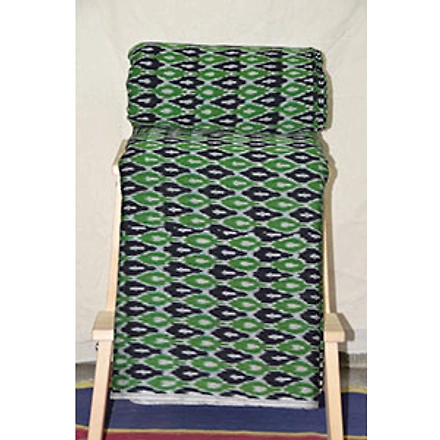Handwoven Warp Ikat Cotton Fabric-HWWICF005