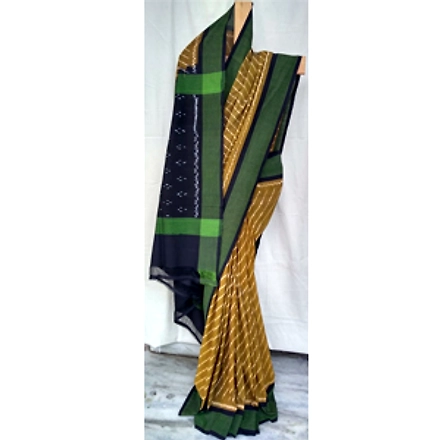 Ikat Cotton Saree-ABHSZWICS010