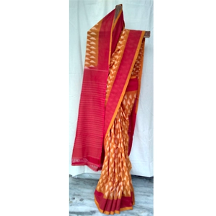 Ikat Cotton Saree-ABHSZWICS018