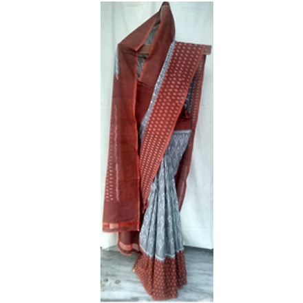 Ikat Cotton Saree-ABHSZWICS020