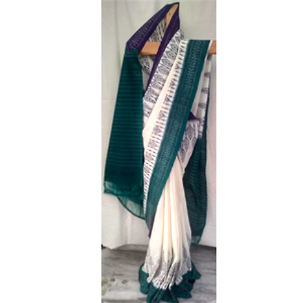 Ikat Cotton Saree-ABHSZWICS050
