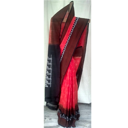 Ikat Cotton Saree-ABHSZWICS030