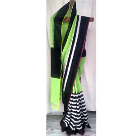 Ikat Cotton Saree-ABHSZDICS031