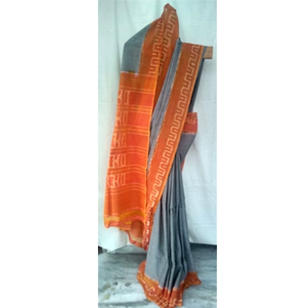 Ikat Cotton Saree-ABHSZWICS032