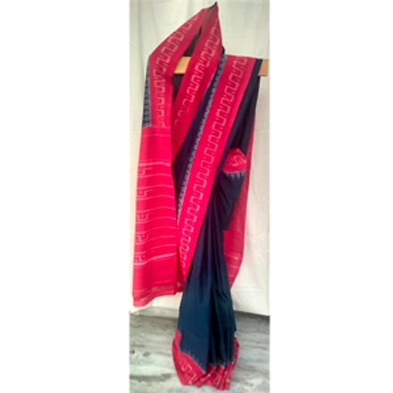 Ikat Cotton Saree-ABHSZWICS033