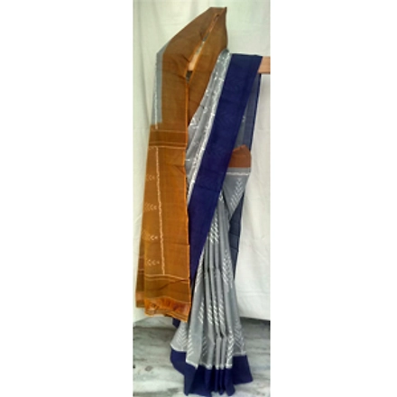 Ikat Cotton Saree-ABHSZWICS035