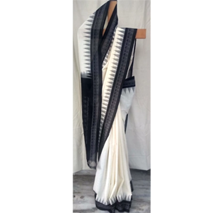Ikat Cotton Saree-ABHSZWICS037