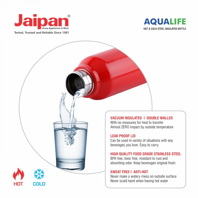 Jaipan Aqua Life Double Wall Bottle 600ml-3