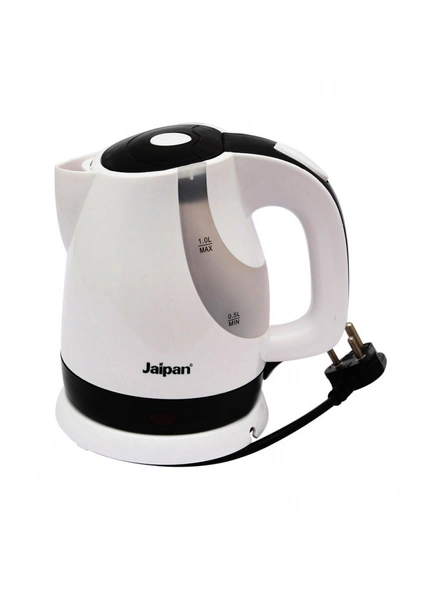 Jaipan JP-7001 1.0L 1300-Watts Electric Kettle (White &amp; Black)-2