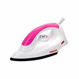 jaipan dezire 1000 watt dry iron | non-stick sole plate | pilot indicator | energy saving | 2 years manufacturer warranty | white & maroon colour