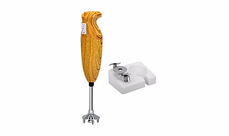Jaipan Shock Proof 200W Wood Finish Hand Blender