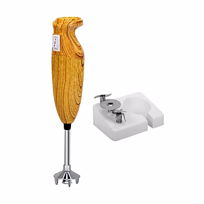 Jaipan Shock Proof 200W Wood Finish Hand Blender